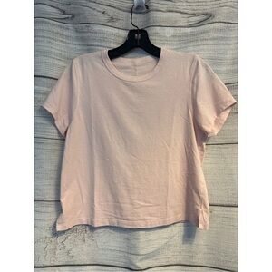 lululemon athletica Light Pink Short Sleeve Tee